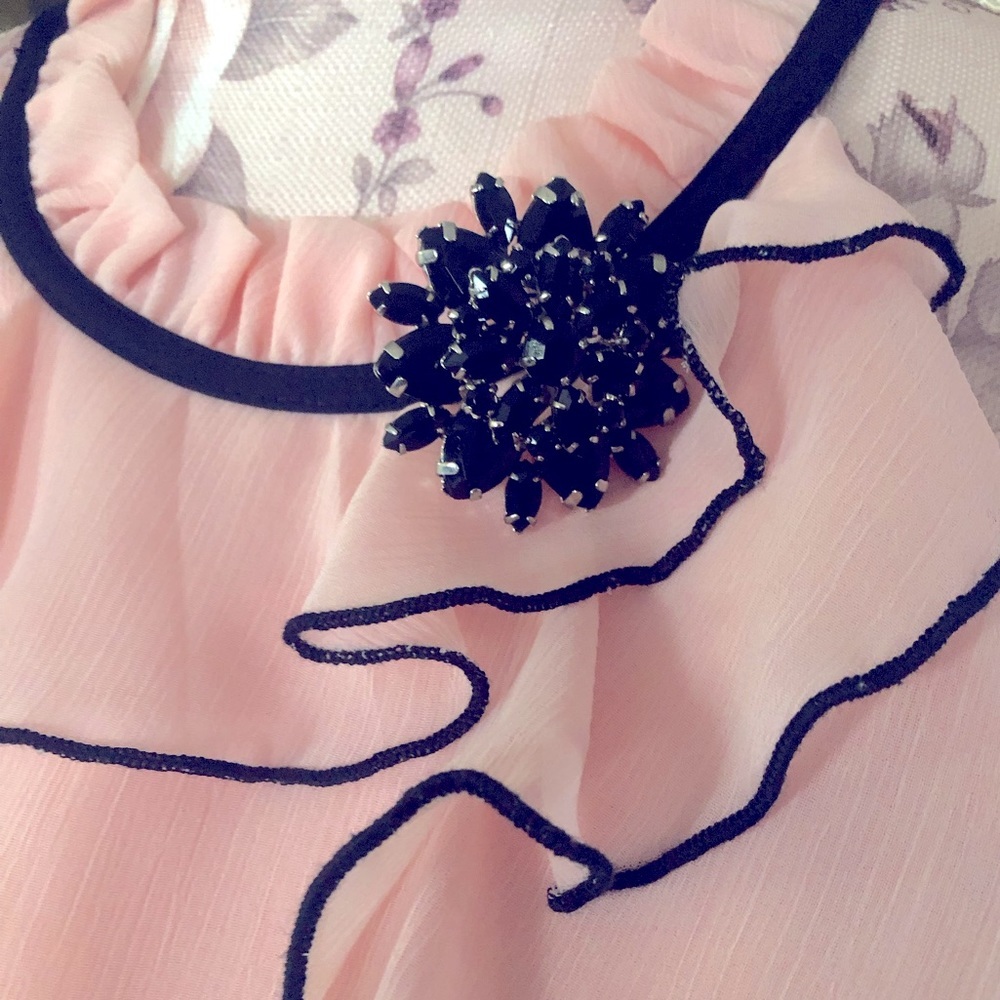 BCX Ruffle Beautiful Blouse - Picture 4 of 4